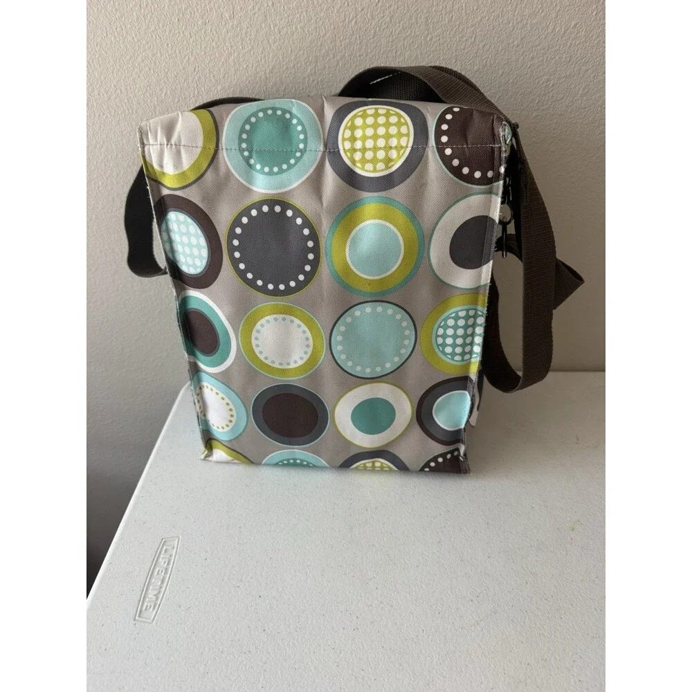 Thirty-One Picnic Thermal Insulated Cooler Bag Circles